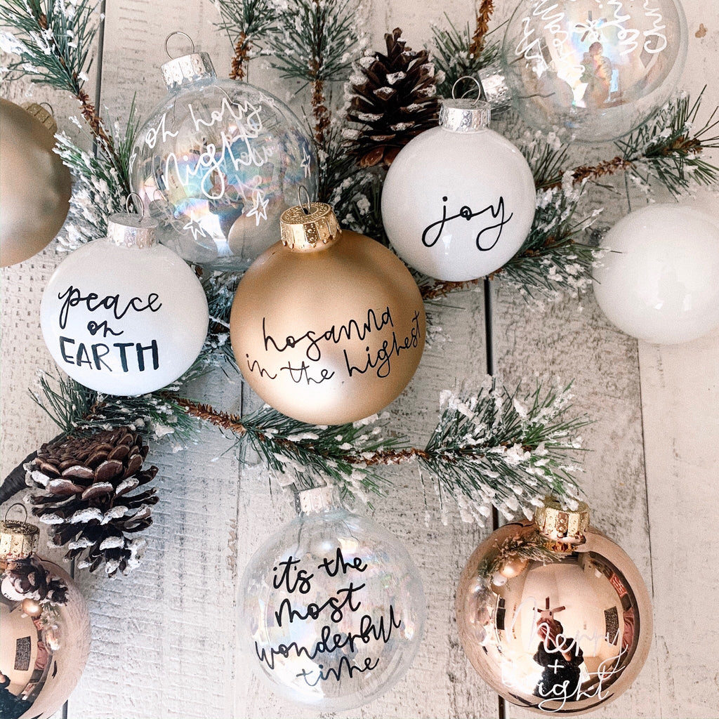 Personalized Ornaments