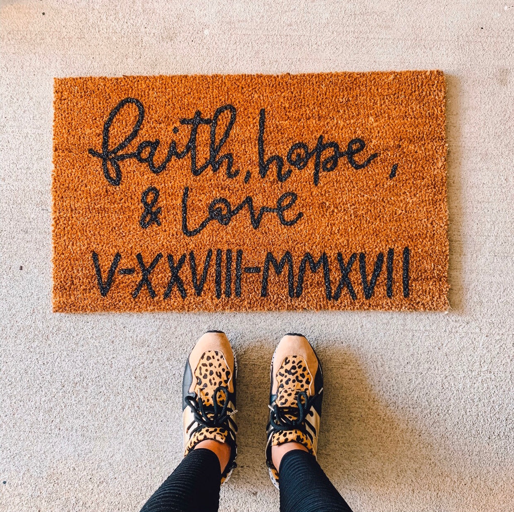 Faith, Hope, & Love (custom date optional)