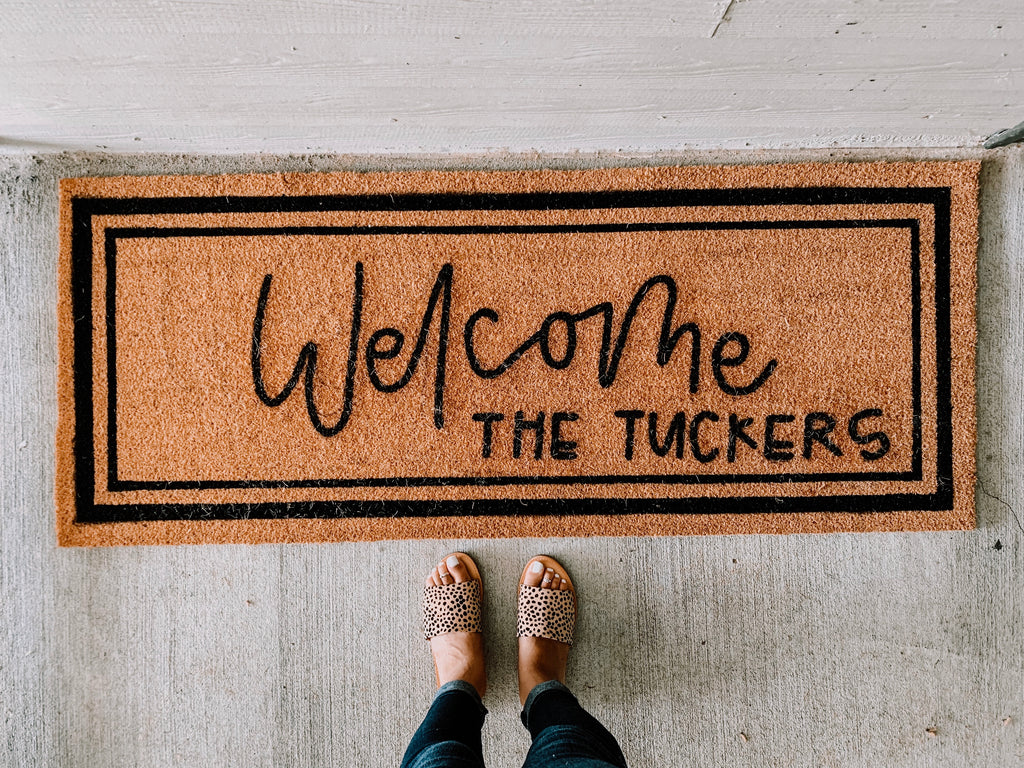 Custom Coir DOUBLE Doormat