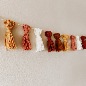 Boho Tassel Garland