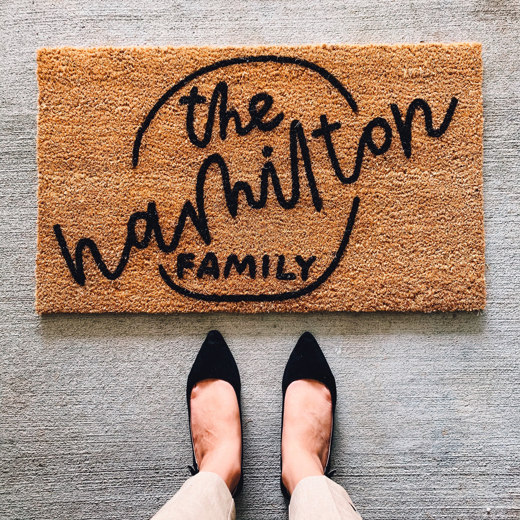 Custom Family Doormat #2